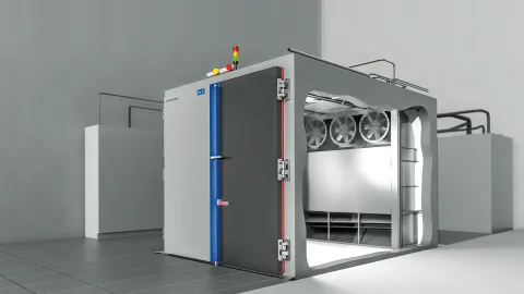 Climatic Chamber Battery Pack Testing