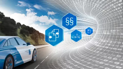 Keyvisual for AVL Big Data Plattform for ADAS/AD Testing