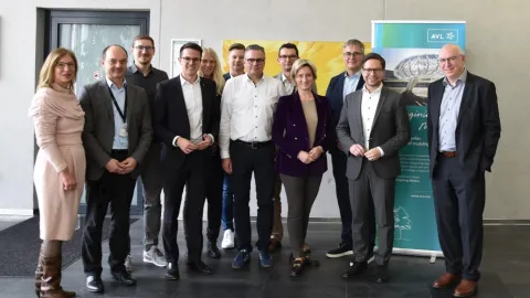 Minister Hoffmeister-Kraut visits AVL Tech Center Stuttgart