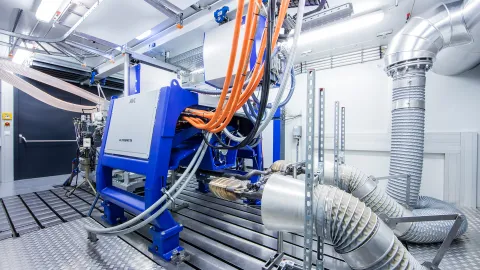 engine testbed